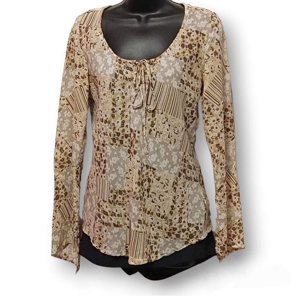 Vintage Suzy Shier Sheer Blouse